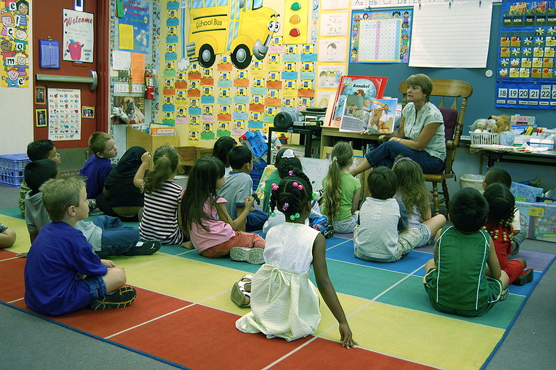 A Typical Kindergarten Classroom