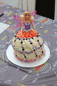 A Princess Birthday Cake For My Girl's Fourth